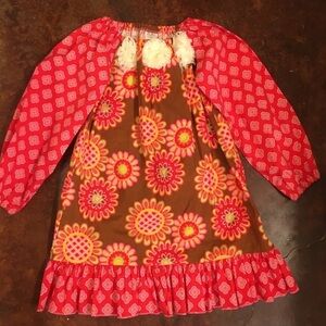 Girls Floral Pants Outfit